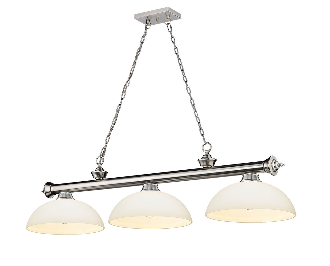 Z-Lite Canada - 2306-3BN-DMO14 - Three Light Billiard - Cordon - Brushed Nickel