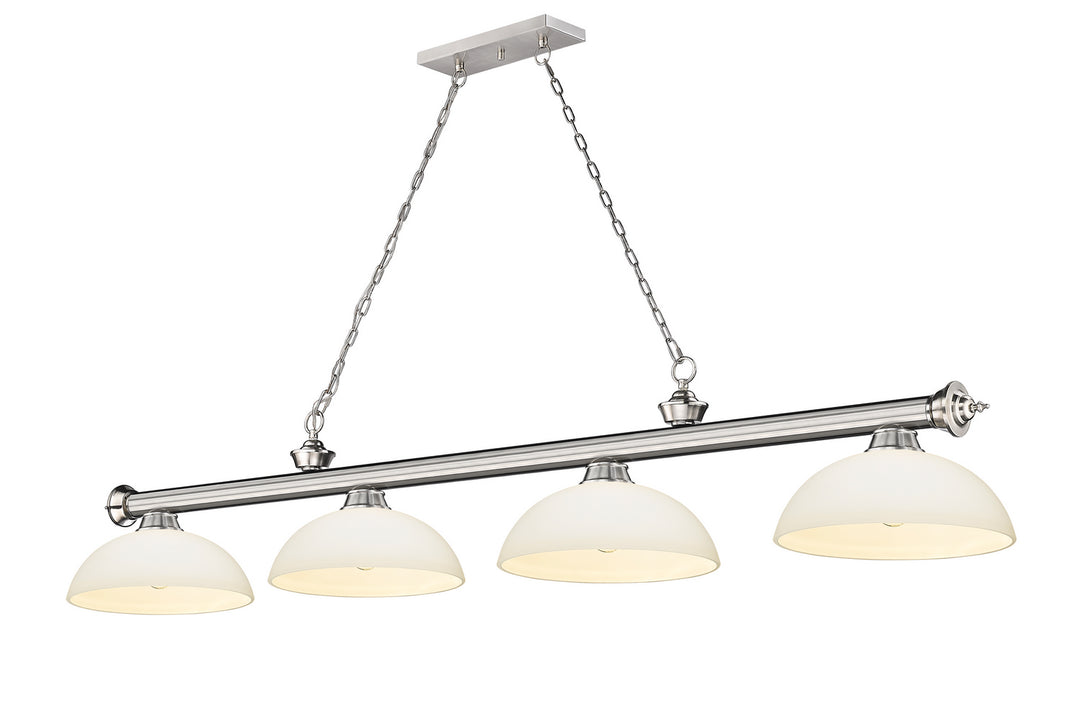 Z-Lite Canada - 2306-4BN-DMO14 - Four Light Billiard - Cordon - Brushed Nickel