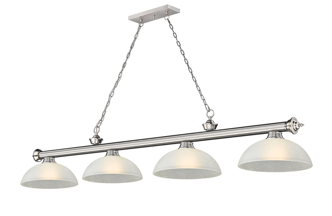 Z-Lite Canada - 2306-4BN-DWL14 - Four Light Billiard - Cordon - Brushed Nickel