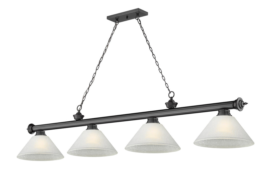 Z-Lite Canada - 2306-4BP-AWL14 - Four Light Billiard - Cordon - Bronze Plate