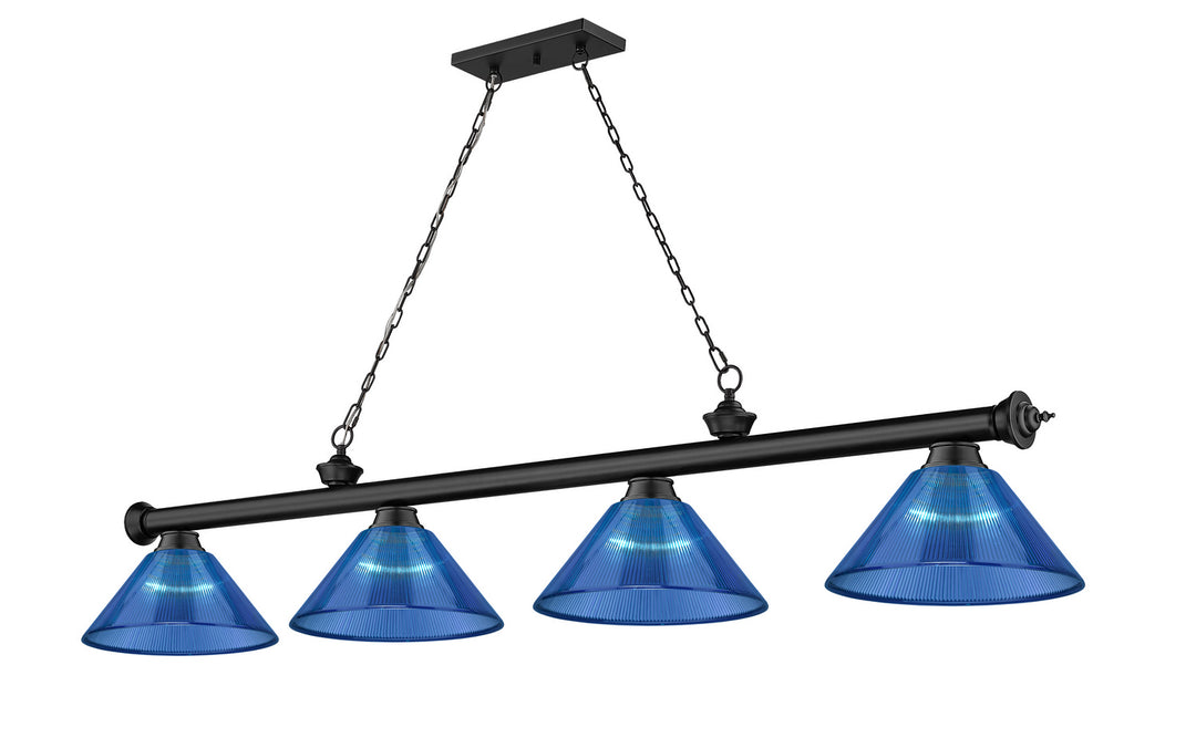 Z-Lite Canada - 2306-4MB-ARDB - Four Light Billiard - Cordon - Matte Black