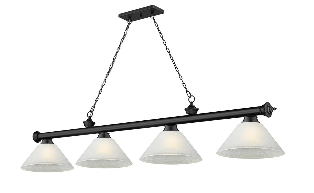 Z-Lite Canada - 2306-4MB-AWL14 - Four Light Billiard - Cordon - Matte Black