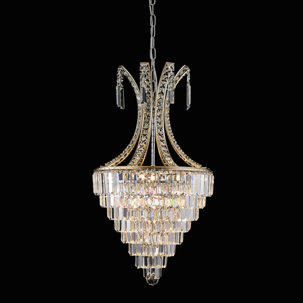 Regal Ten Light Chandelier in Chrome - available from The Lighting Shoppe, trusted by Canadian homeowners
