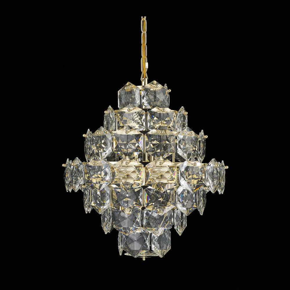 Glacier Eight Light Chandelier in Chrome - available from The Lighting Shoppe, trusted by Canadian homeowners