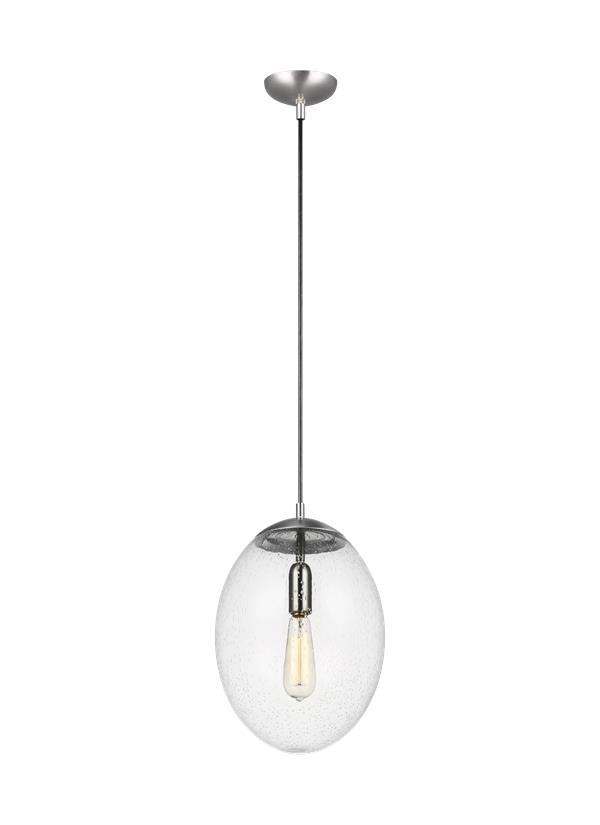 Visual Comfort Studio Canada - 6701801EN7-04 - One Light Pendant - Leo H.G. - Satin Aluminum