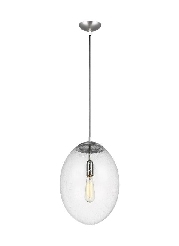 Visual Comfort Studio Canada - 6801801EN7-04 - One Light Pendant - Leo H.G. - Satin Aluminum