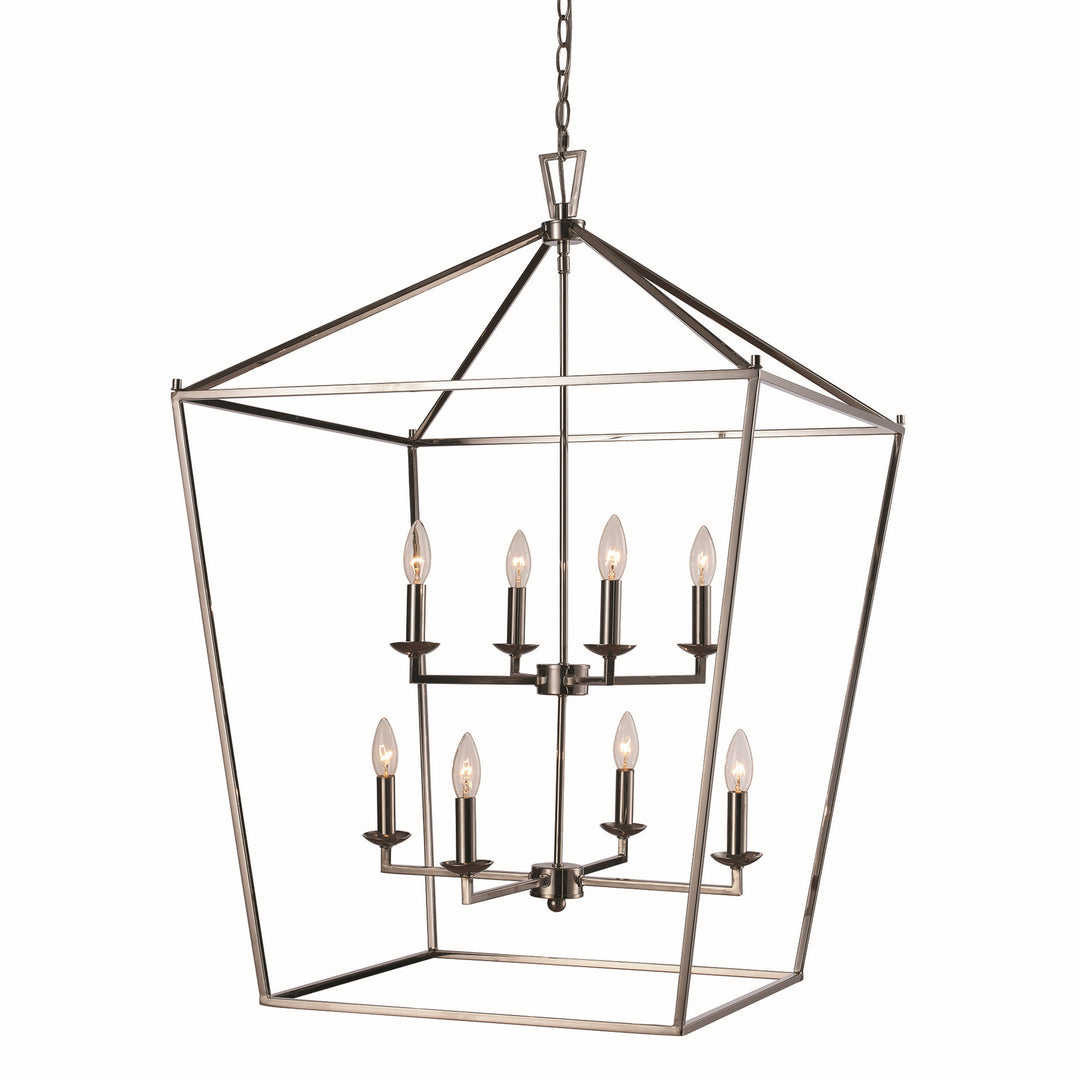 Lacey Eight Light Pendant in Polished Chrome - available from The Lighting Shoppe, trusted by Canadian homeowners