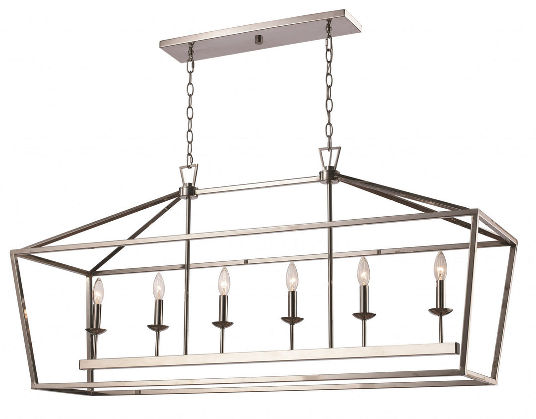 Lacey Six Light Pendant in Polished Chrome - available from The Lighting Shoppe, trusted by Canadian homeowners