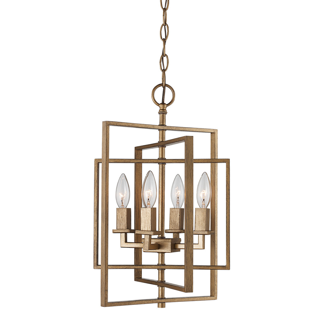 El Capitan Four Light Pendant in Antique Gold - available from The Lighting Shoppe, trusted by Canadian homeowners
