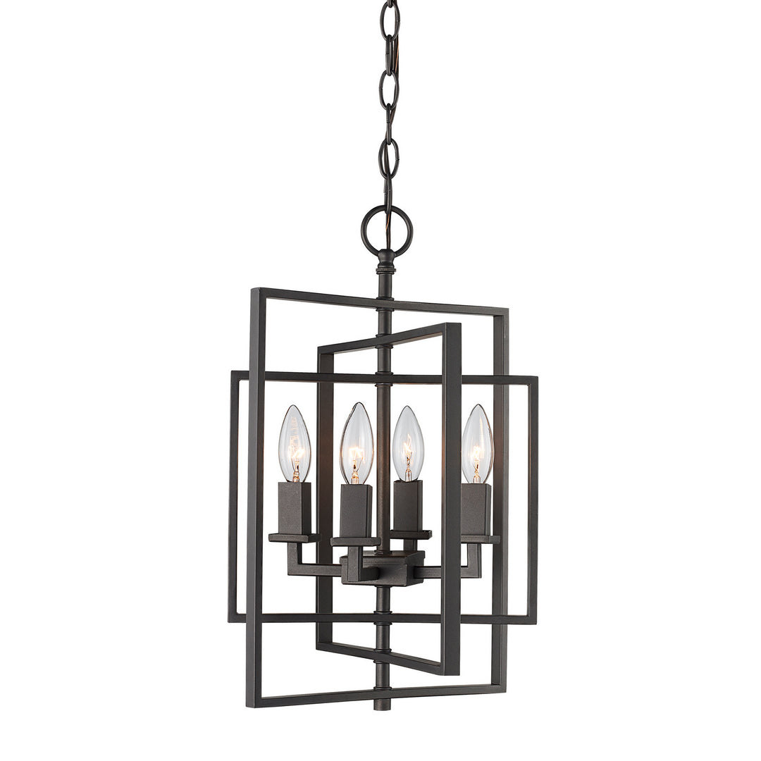 El Capitan Four Light Pendant in Rubbed Oil Bronze - available from The Lighting Shoppe, trusted by Canadian homeowners