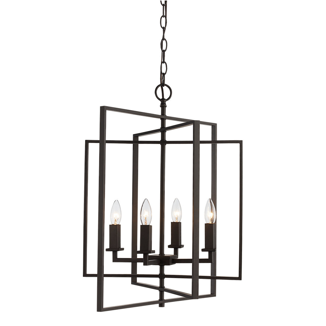 El Capitan Four Light Pendant in Rubbed Oil Bronze - available from The Lighting Shoppe, trusted by Canadian homeowners