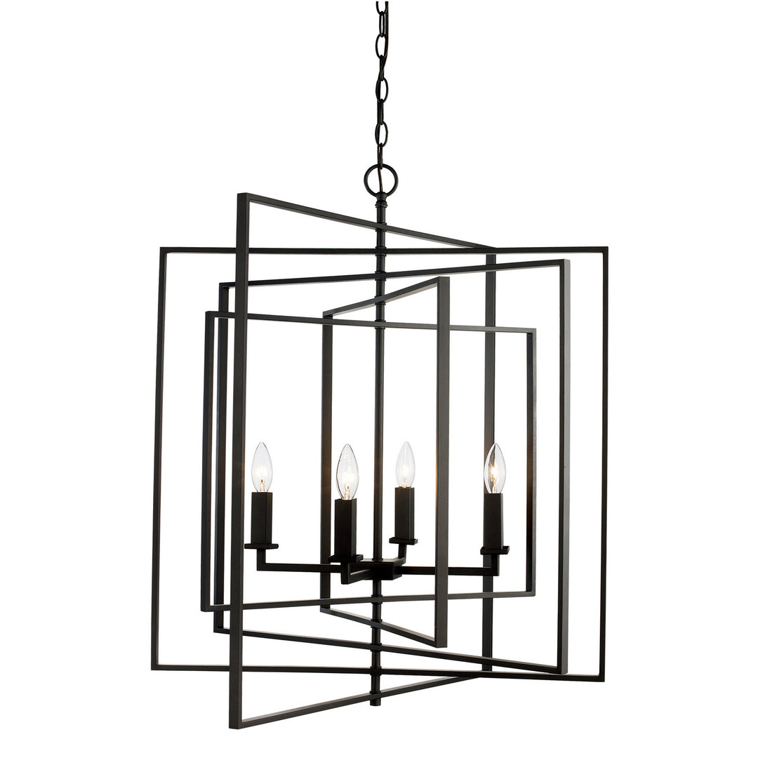 El Capitan Four Light Pendant in Rubbed Oil Bronze - available from The Lighting Shoppe, trusted by Canadian homeowners