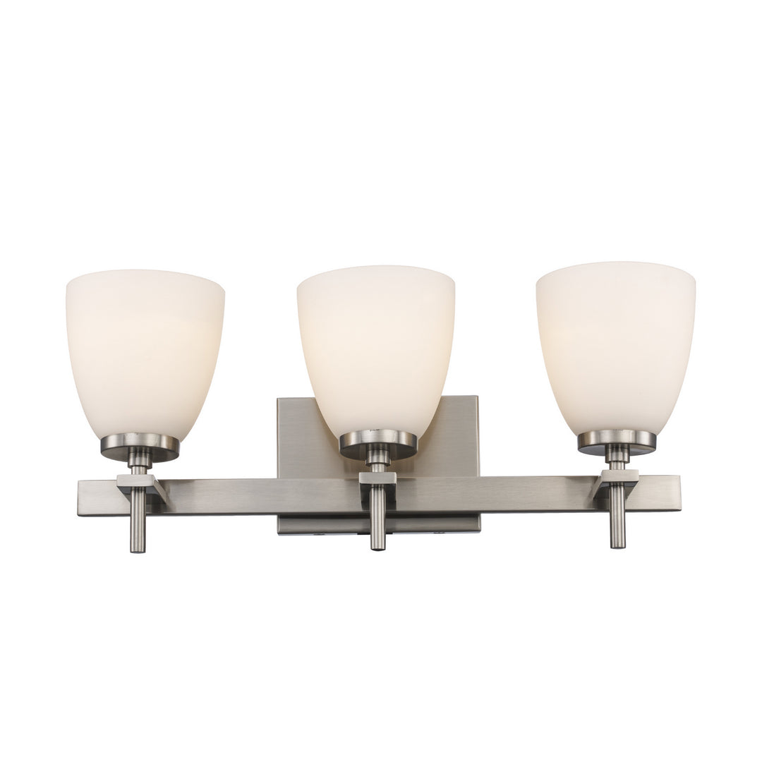 Bathroom Fixtures - Three Lights - available from The Lighting Shoppe, trusted by Canadian homeowners