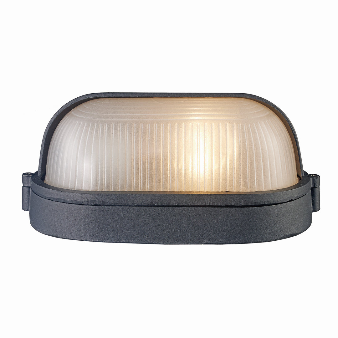Mesa II One Light Bulkhead in Black - available from The Lighting Shoppe, trusted by Canadian homeowners