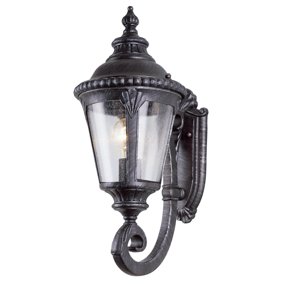 Commons One Light Wall Lantern in Swedish Iron - available from The Lighting Shoppe, trusted by Canadian homeowners