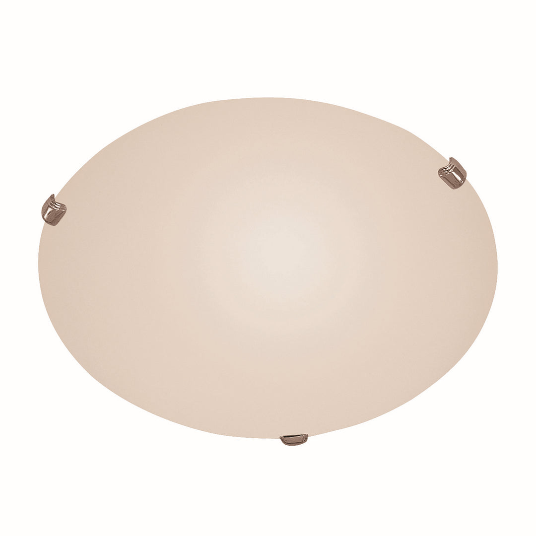 Cullen Three Light Flushmount in Polished Chrome - available from The Lighting Shoppe, trusted by Canadian homeowners
