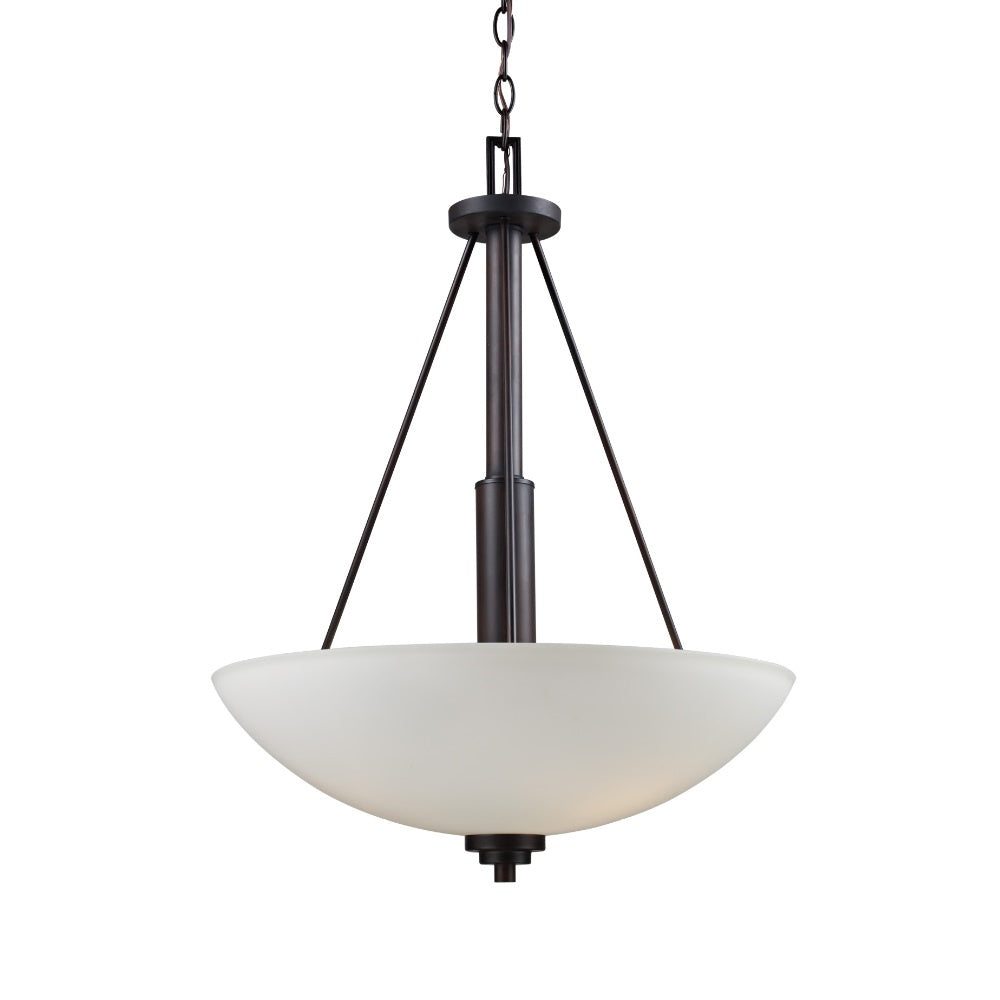 Mod Pod Three Light Pendant in Rubbed Oil Bronze - available from The Lighting Shoppe, trusted by Canadian homeowners
