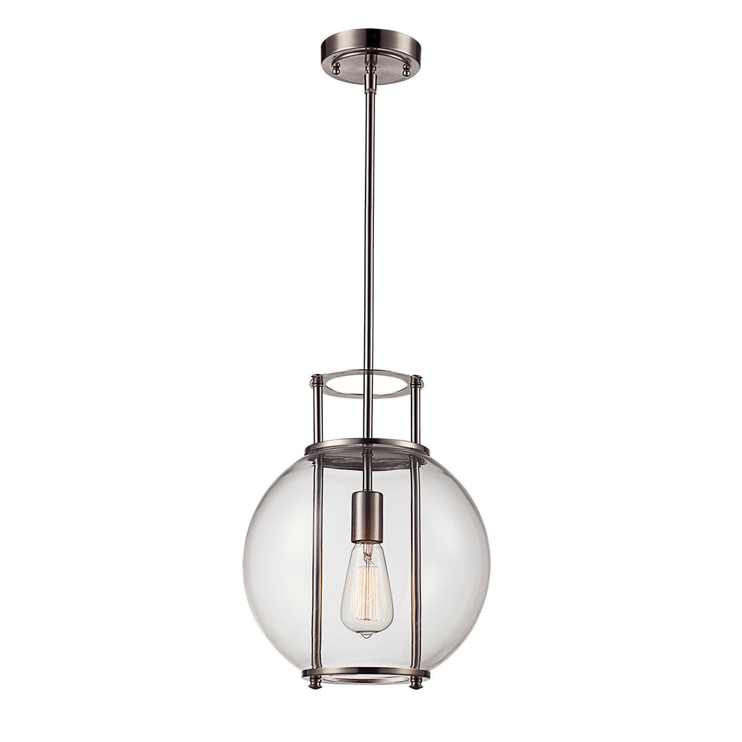 Grove One Light Pendant in Brushed Nickel - available from The Lighting Shoppe, trusted by Canadian homeowners