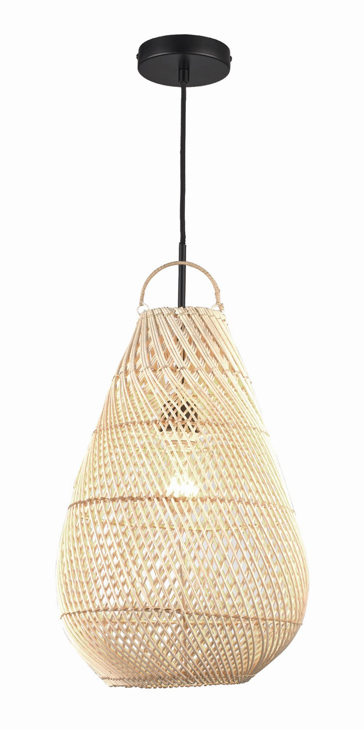 Bernice One Light Pendant in Black - available from The Lighting Shoppe, trusted by Canadian homeowners