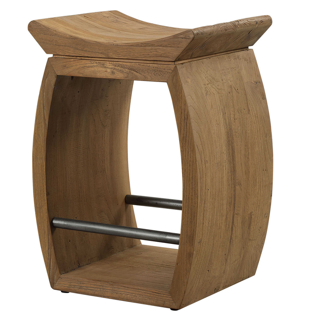 Connor Counter Stool in Dark Steel - available from The Lighting Shoppe, trusted by Canadian homeowners