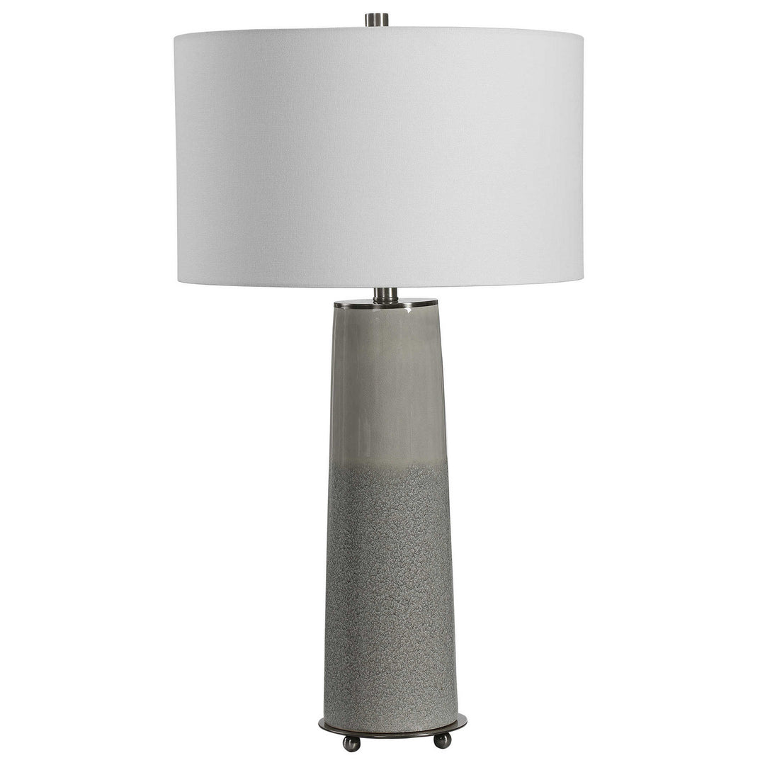 Abdel One Light Table Lamp in Gunmetal - available from The Lighting Shoppe, trusted by Canadian homeowners