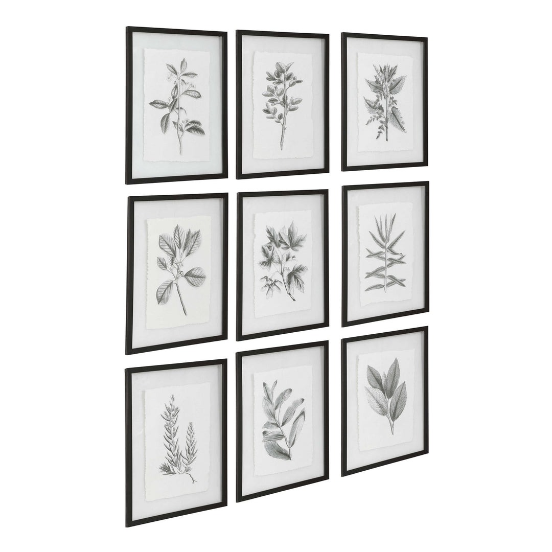 Farmhouse Florals Wall Art in Matte Black - available from The Lighting Shoppe, trusted by Canadian homeowners