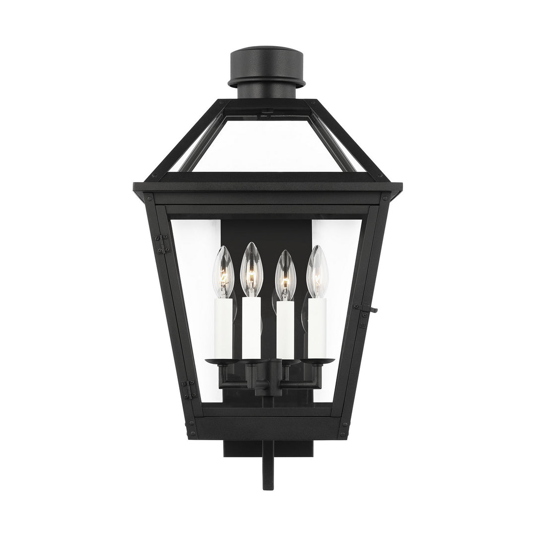 Hyannis Four Light Lantern in Textured Black - available from The Lighting Shoppe, trusted by Canadian homeowners