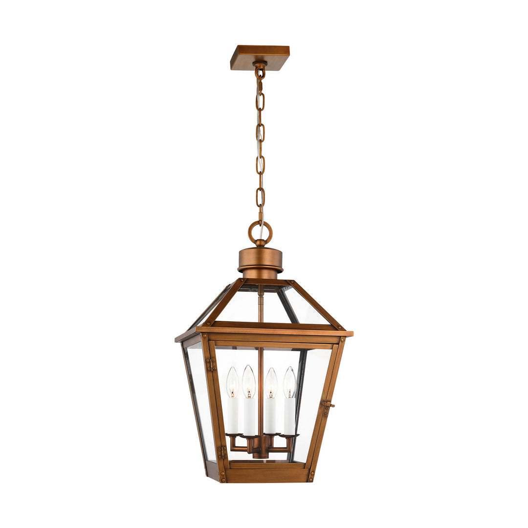 Hyannis Four Light Pendant in Natural Copper - available from The Lighting Shoppe, trusted by Canadian homeowners