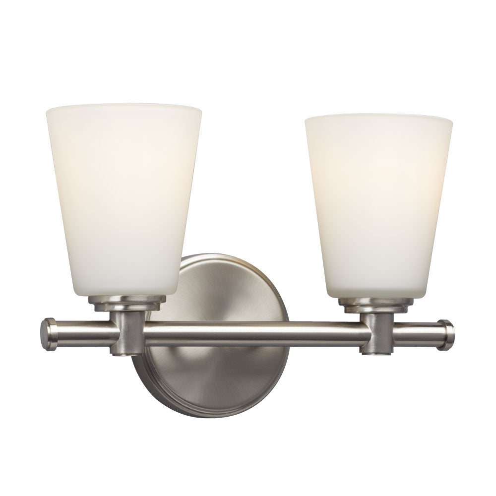 Bathroom Fixtures - Two Lights - available from The Lighting Shoppe, trusted by Canadian homeowners