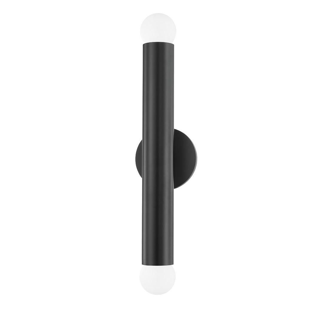 Taylor Two Light Wall Sconce in Soft Black - available from The Lighting Shoppe, trusted by Canadian homeowners