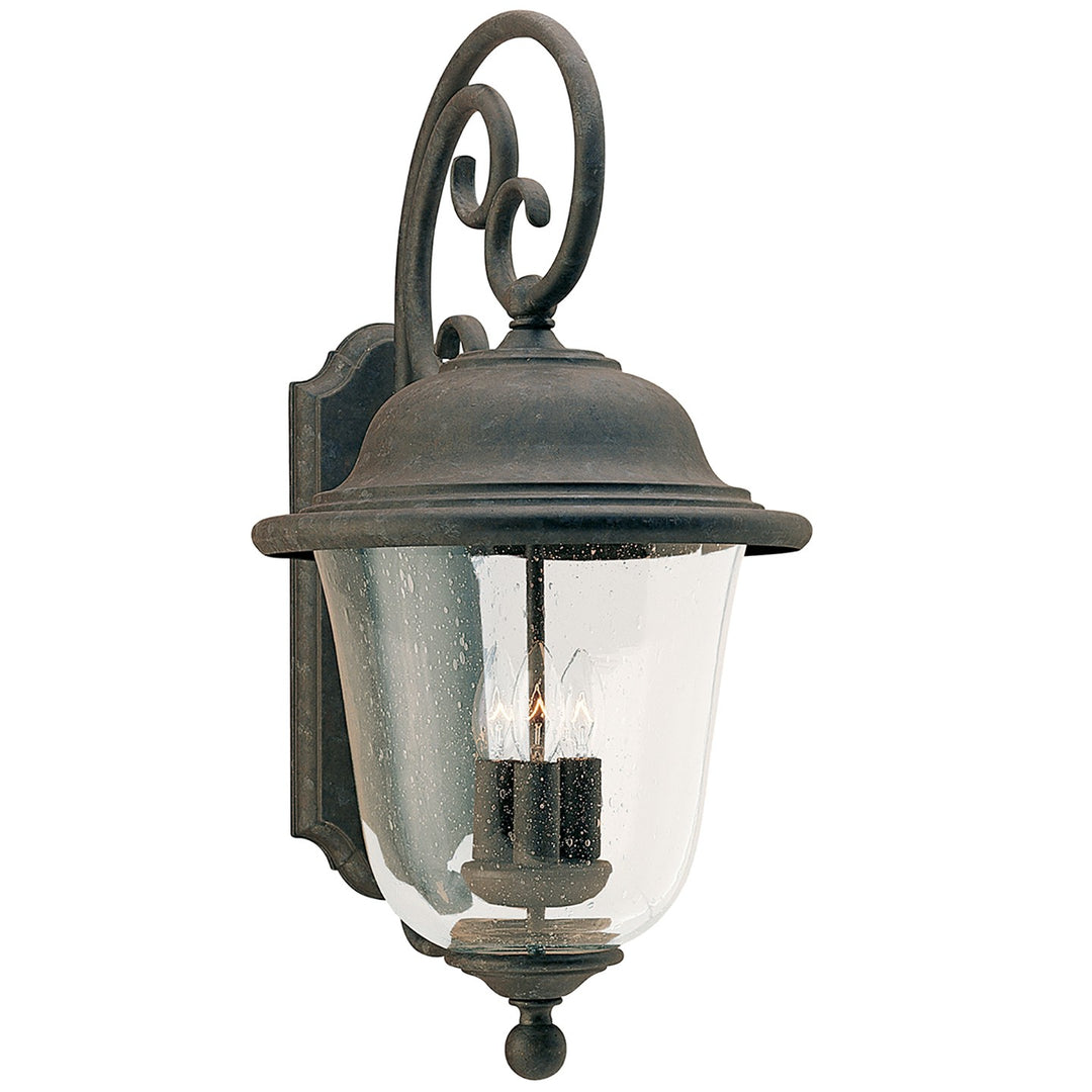 Generation Lighting Canada - 8461-46 - Three Light Outdoor Wall Lantern - Trafalgar - Oxidized Bronze