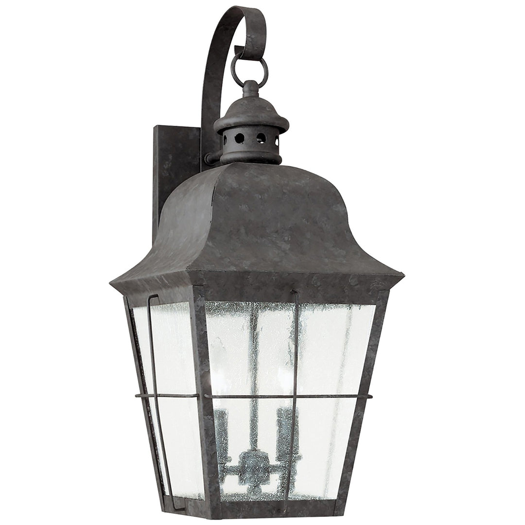Chatham Two Light Outdoor Wall Lantern in Oxidized Bronze - available from The Lighting Shoppe, trusted by Canadian homeowners