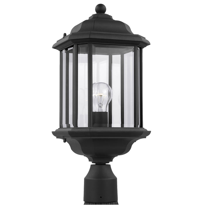 Generation Lighting Canada - 82029-12 - One Light Outdoor Post Lantern - Kent - Black
