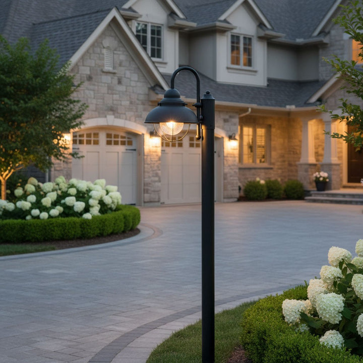 Generation Lighting Canada - 8269-12 - One Light Outdoor Post Lantern - Sebring - Black