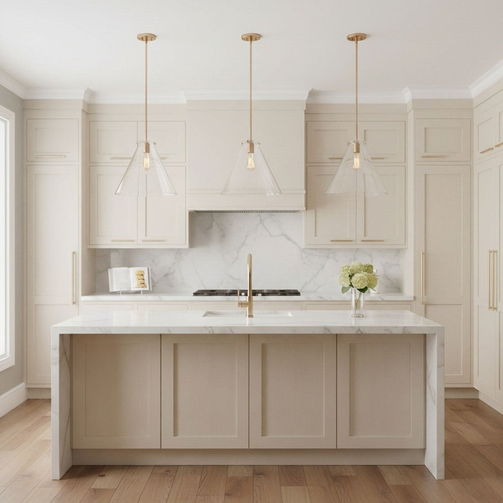 Visual Comfort Studio Canada - 6592101-848 - One Light Pendant - Kate - Satin Brass