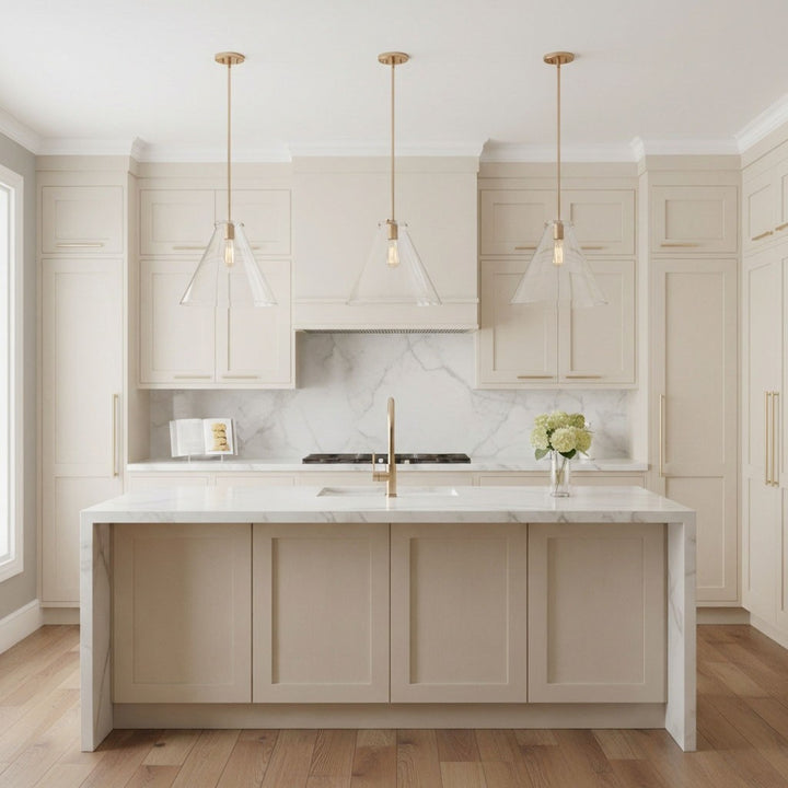 Visual Comfort Studio Canada - 6592101-848 - One Light Pendant - Kate - Satin Brass