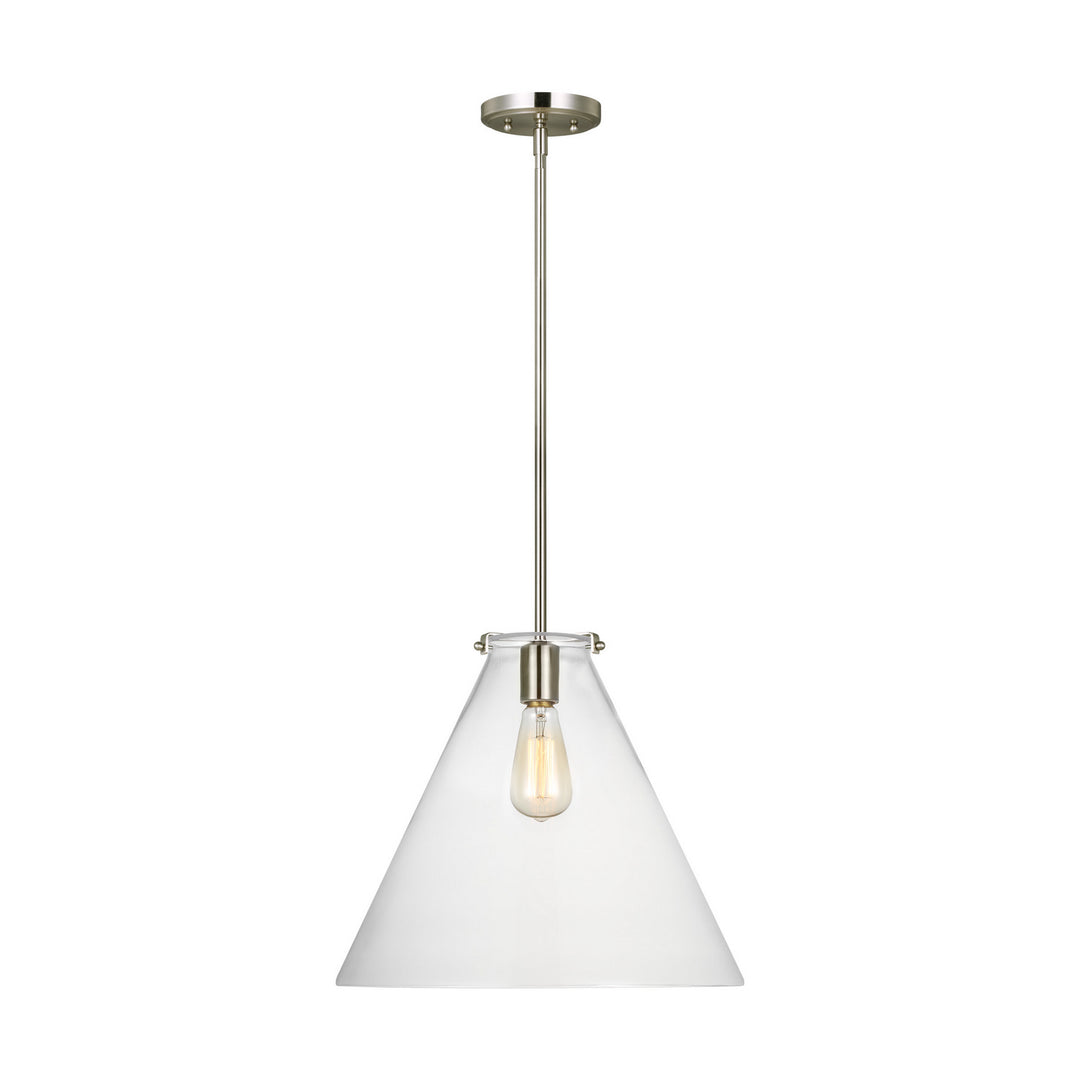 Visual Comfort Studio Canada - 6592101-962 - One Light Pendant - Kate - Brushed Nickel