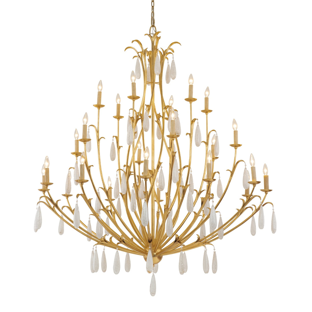 Corbett Lighting Canada - 293-724-GL - 24 Light Chandelier - Prosecco - Gold Leaf