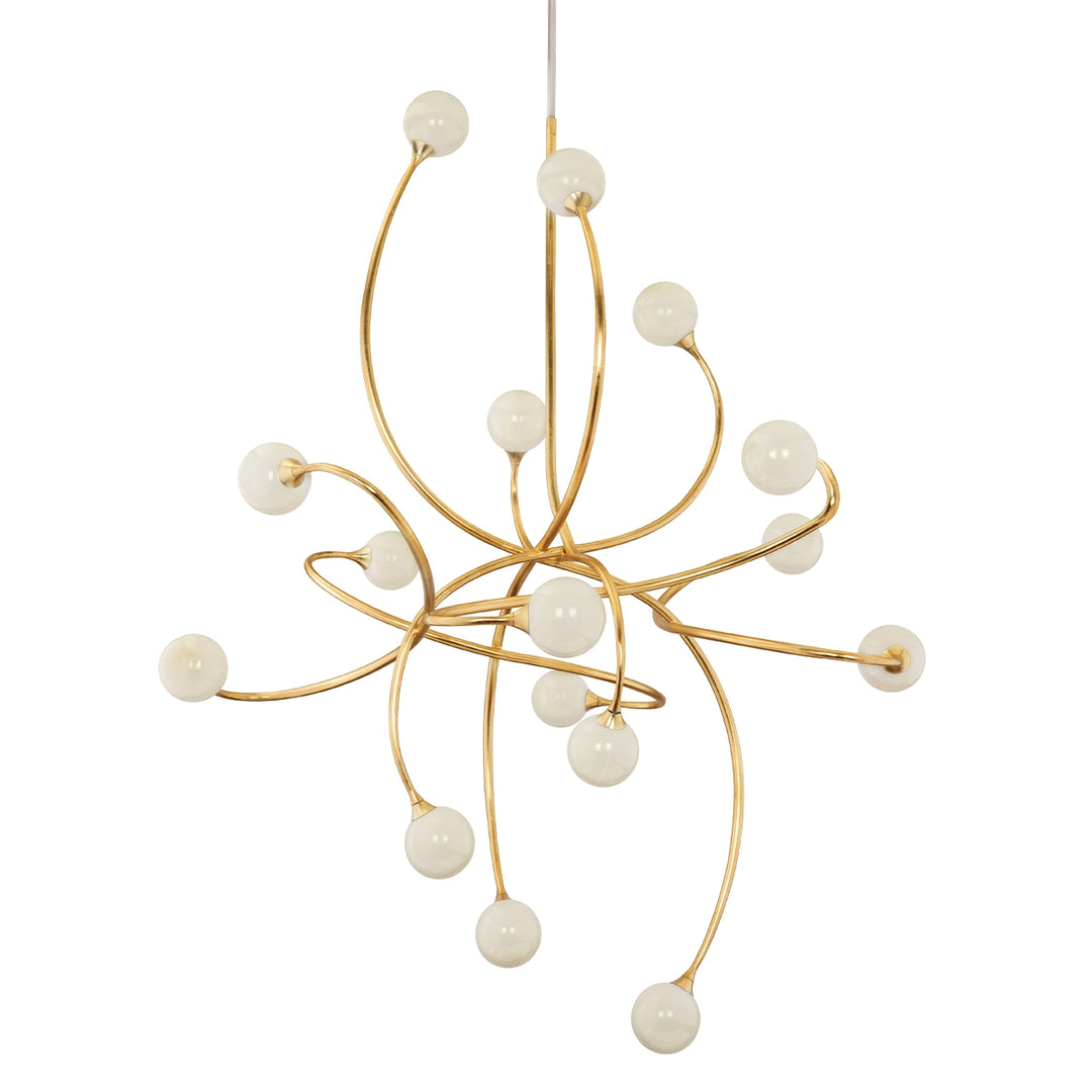 Corbett Lighting Canada - 294-716-GL - 16 Light Chandelier - Signature - Gold Leaf