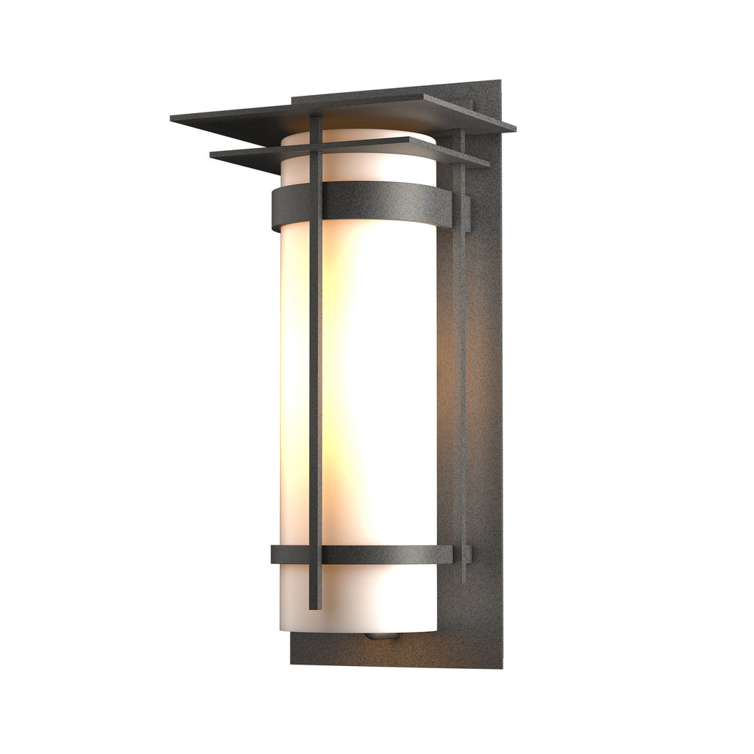 Hubbardton Forge Canada - 305994-SKT-20-GG0037 - One Light Outdoor Wall Sconce - Banded - Coastal Natural Iron