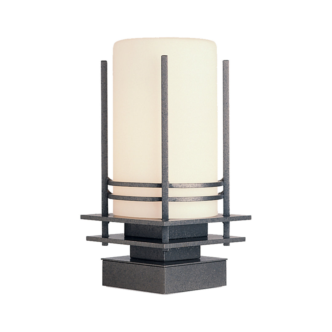 Hubbardton Forge Canada - 335796-SKT-20-GG0026 - One Light Outdoor Pier Mount - Banded - Coastal Natural Iron