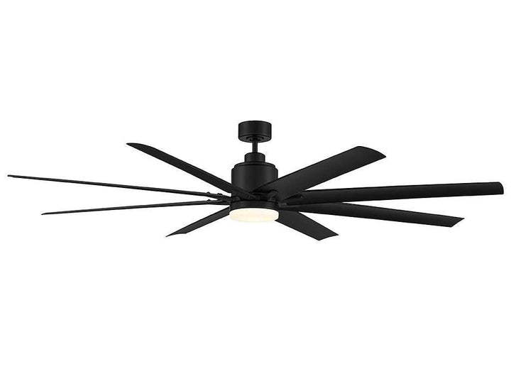 Meridian - M2025MBK - 72" Outdoor Ceiling Fan - Bluffton - Matte Black