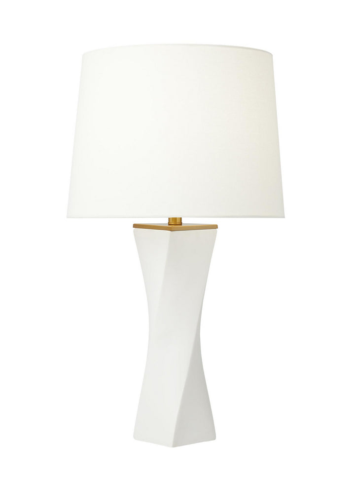 Visual Comfort Studio Canada - CT1211WL1 - One Light Table Lamp - Lagos - White Leather