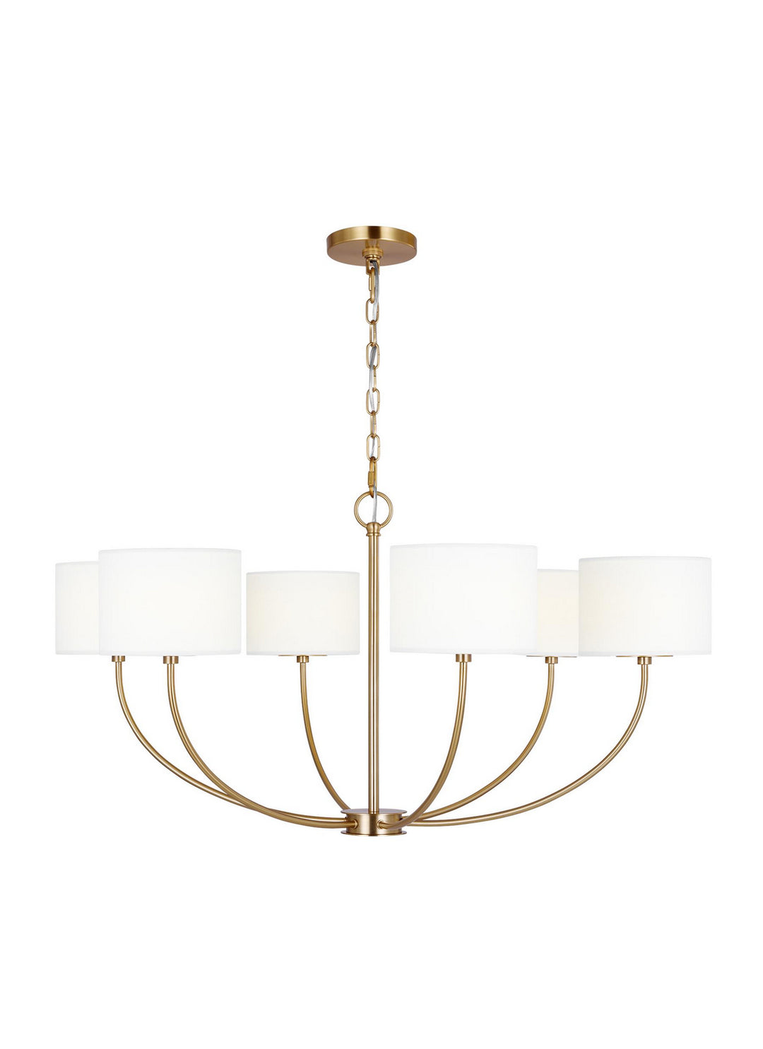 Visual Comfort Studio Canada - KSC1046BBS - Six Light Chandelier - Sawyer - Burnished Brass