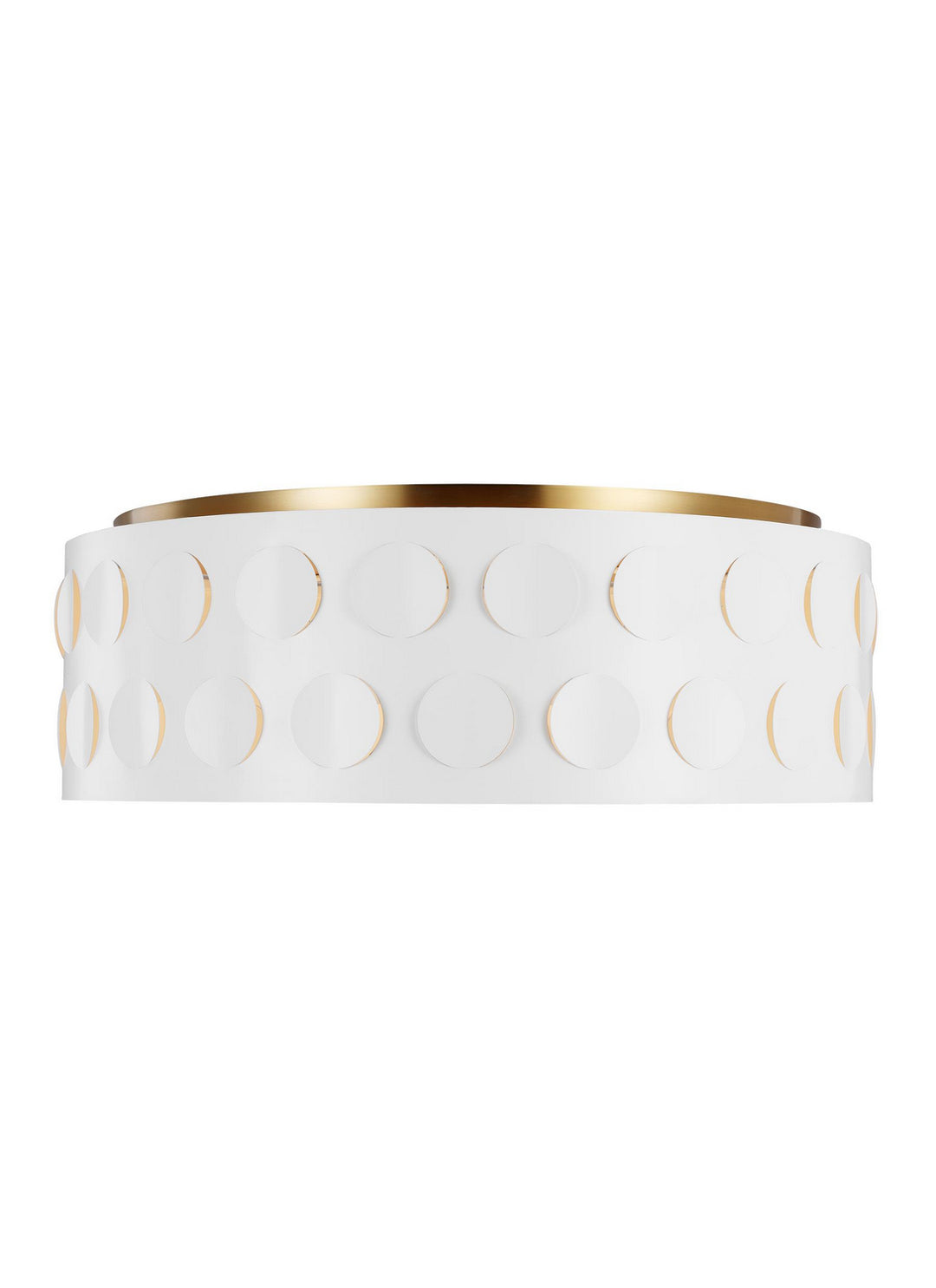 Visual Comfort Studio Canada - KSF1024BBS - Four Light Flush Mount - Dottie - Burnished Brass