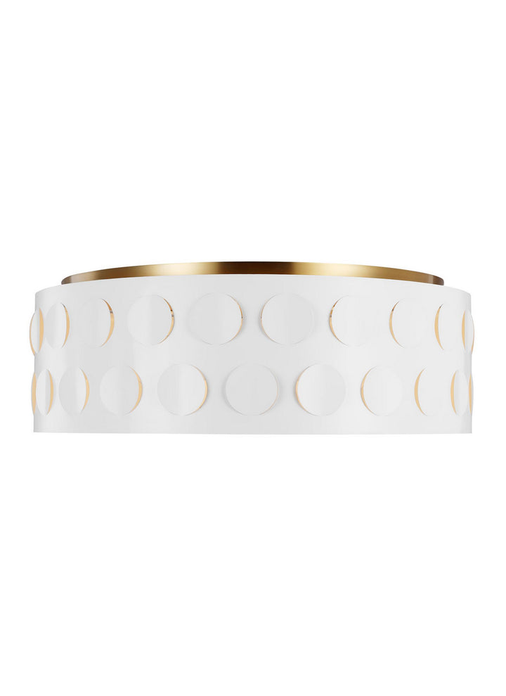 Visual Comfort Studio Canada - KSF1024BBS - Four Light Flush Mount - Dottie - Burnished Brass