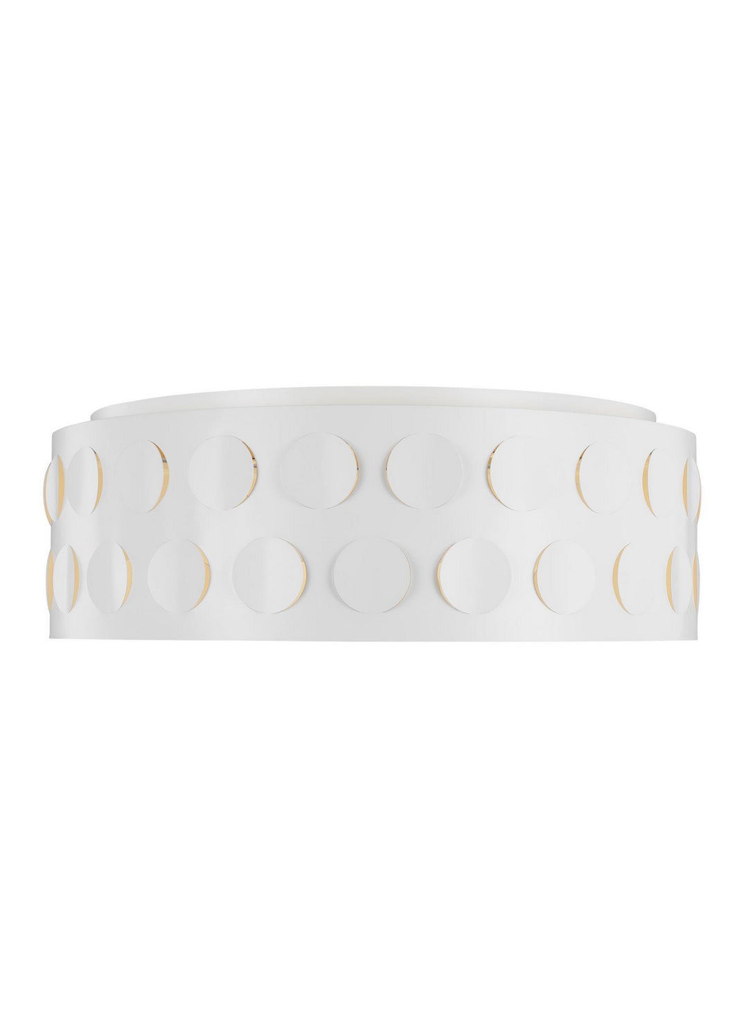 Visual Comfort Studio Canada - KSF1024MWT - Four Light Flush Mount - Dottie - Matte White