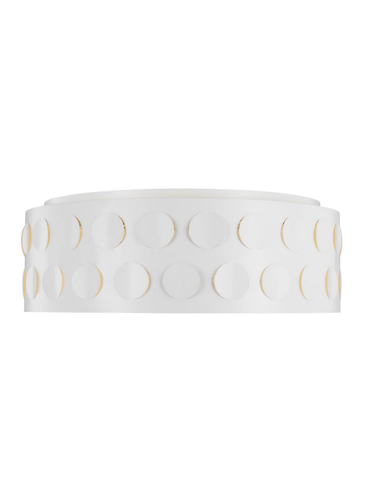 Visual Comfort Studio Canada - KSF1024MWT - Four Light Flush Mount - Dottie - Matte White