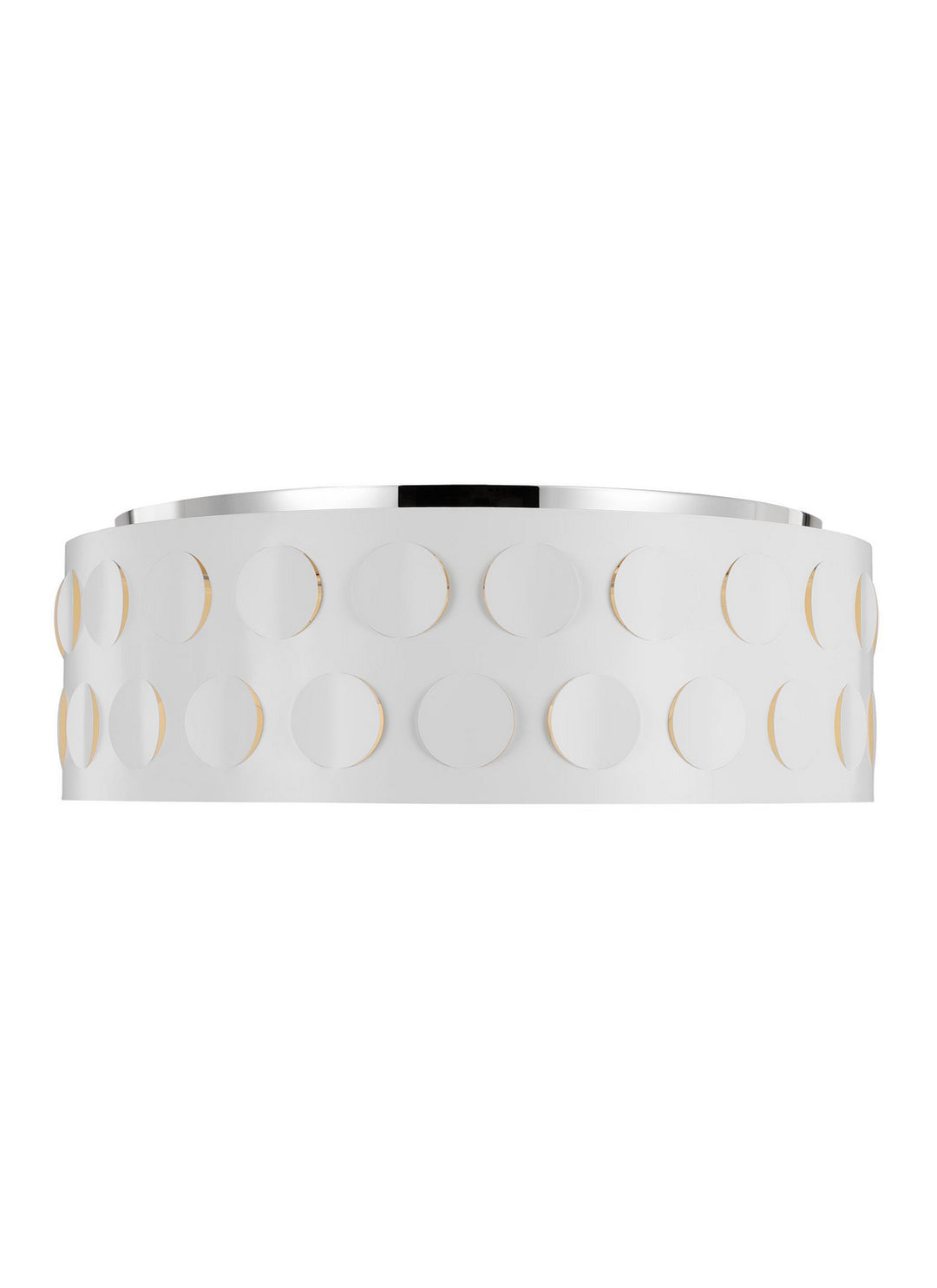 Visual Comfort Studio Canada - KSF1024PN - Four Light Flush Mount - Dottie - Polished Nickel