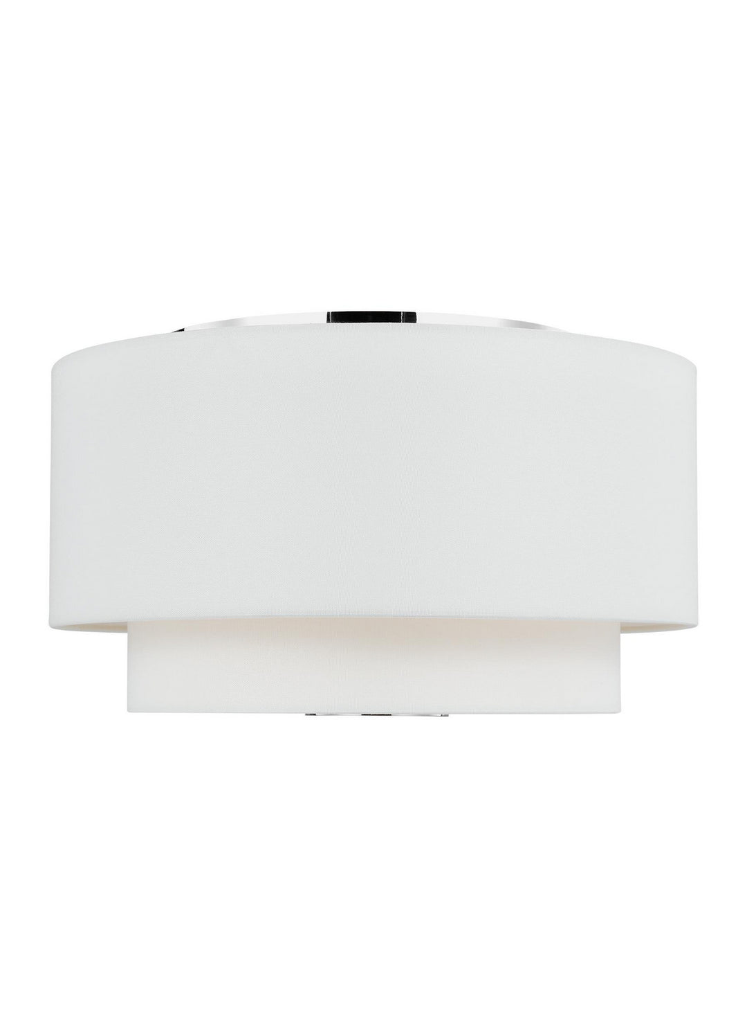 Visual Comfort Studio Canada - KSF1043PN - Three Light Flush Mount - Sawyer - Polished Nickel
